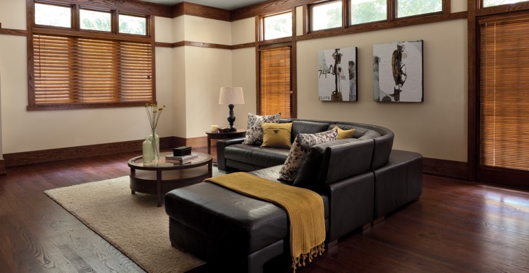 Austin hardwood floor and blinds